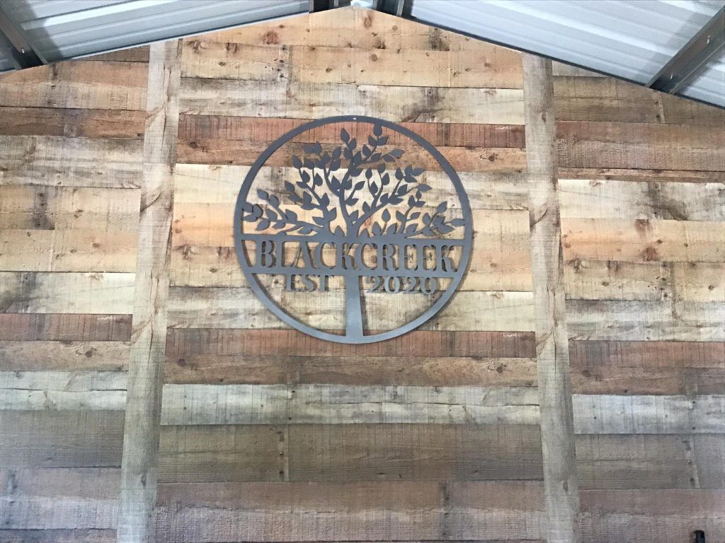 Blackcreek Nursery & Garden indoor sign logo photo
