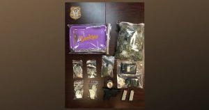picture of possession 4 different drugs leading to arrest