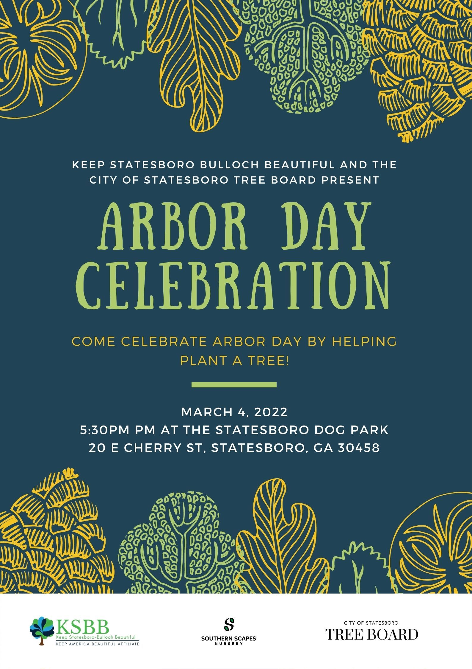 Arbor Day 2022 Poster • The Virtue