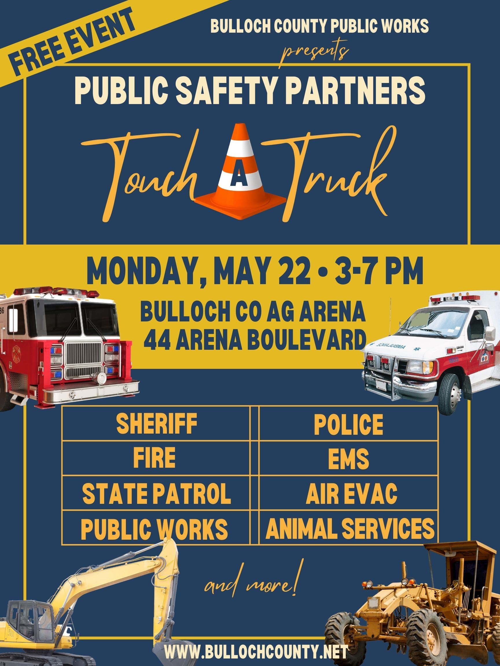 Bulloch Touch A Truck Event Slated for May 22 • The Georgia Virtue