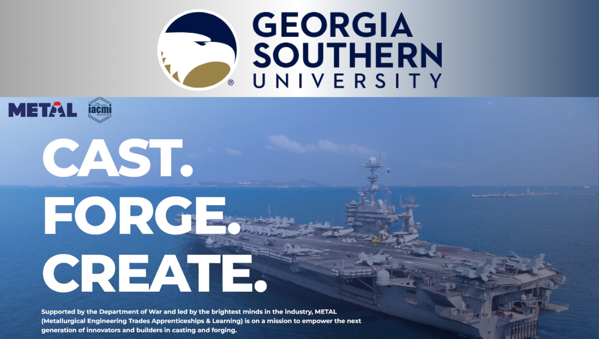 Georgia Southern University partners with METAL to advance workforce training in metalworking and manufacturing